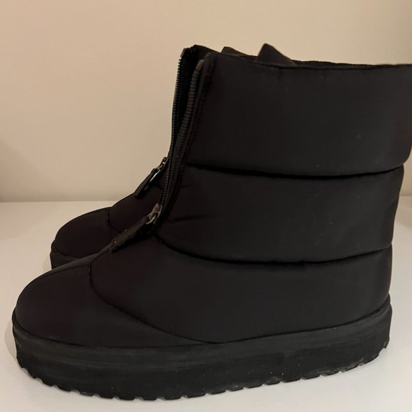 Gia Borghini Luna Padded Boots - Black - Picture 5 of 6